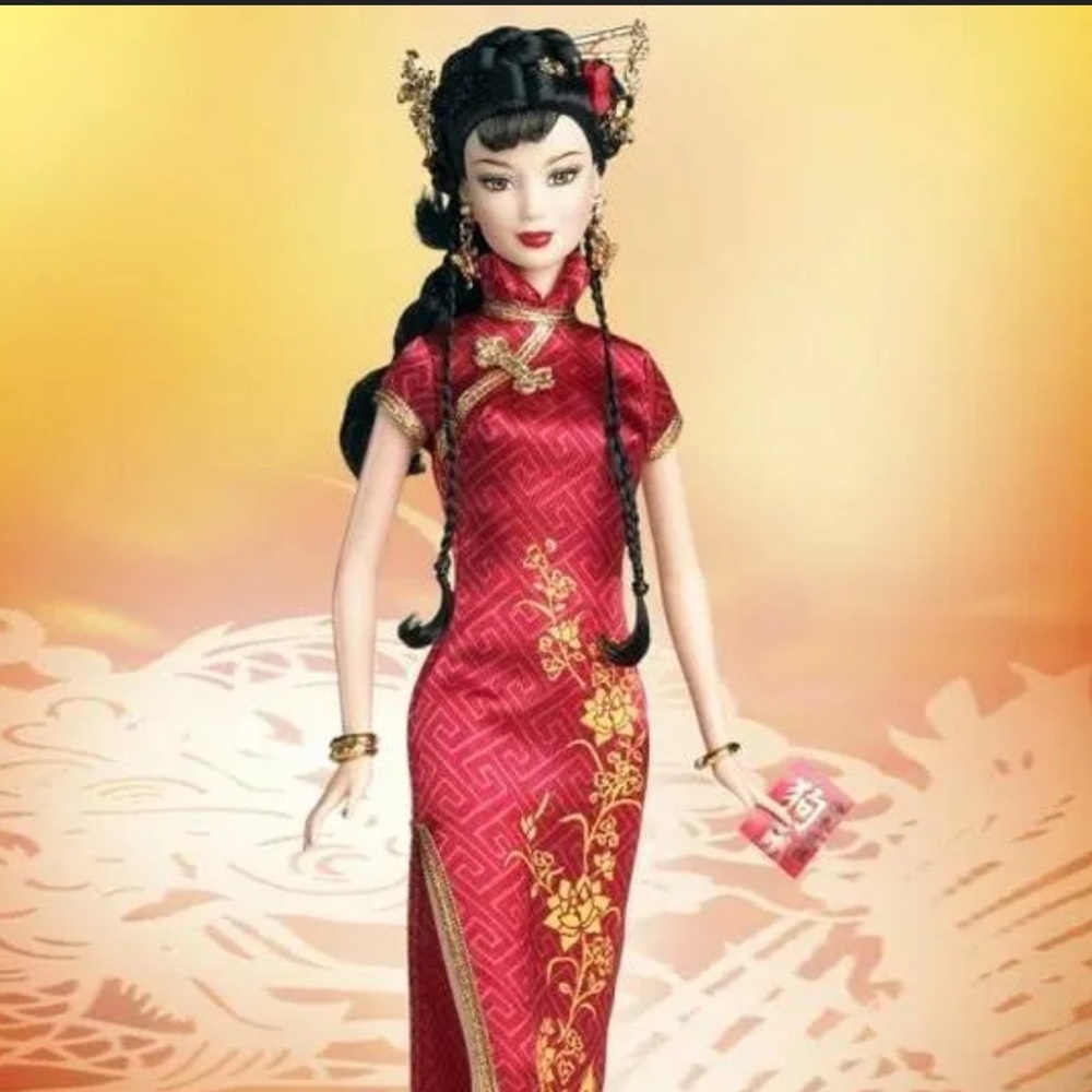DOLLS OF THE WORLD FESTIVALS‎ OF THE WORLD CHINESE NEW YEARS BARBIE - 2006 - NWT